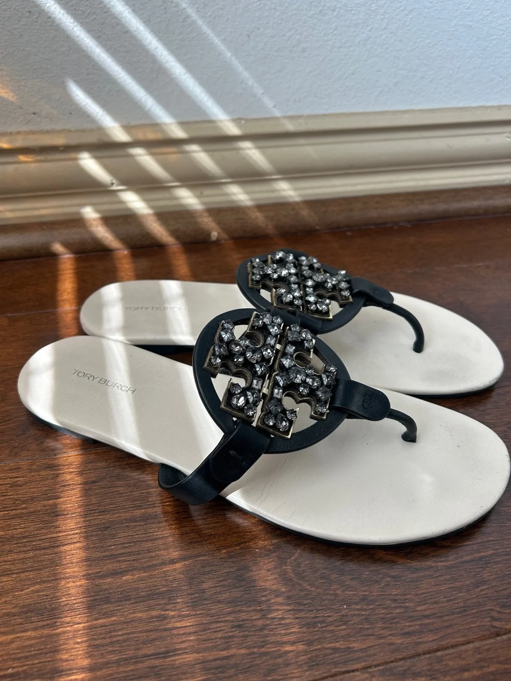 Tory Burch Crystal Miller Sandals